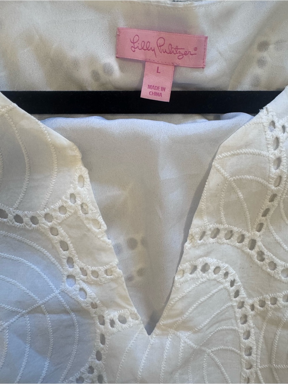 Lilly Pulitzer White Eyelet dress